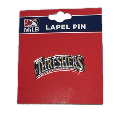 Clearwater Threshers Script Logo Lapel Pin