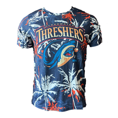 Clearwater Threshers FOCO Sublimated Palm Shark Tee