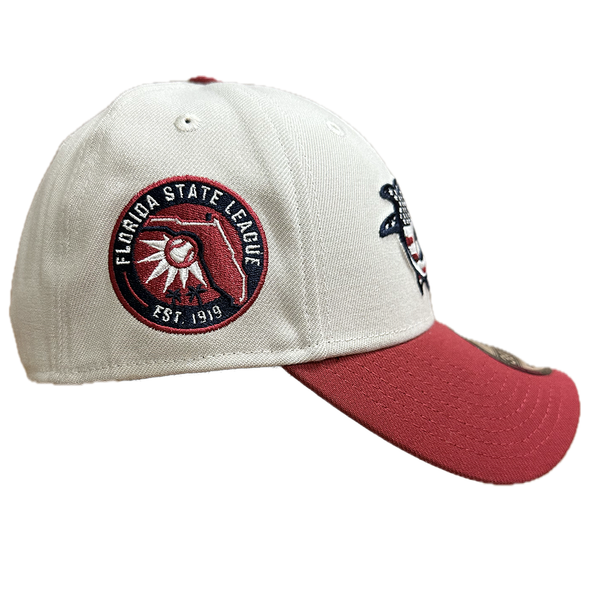 Clearwater Threshers New Era 39THIRTY 2024 Fourth of July Cap