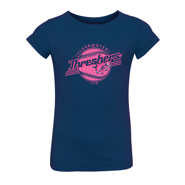 Clearwater Threshers Bimm Ridder Threshers Ball Youth Tee