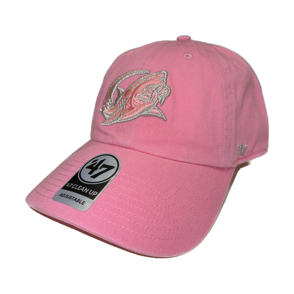 Clearwater Threshers 47 Brand Pink Clutch Cleanup Cap