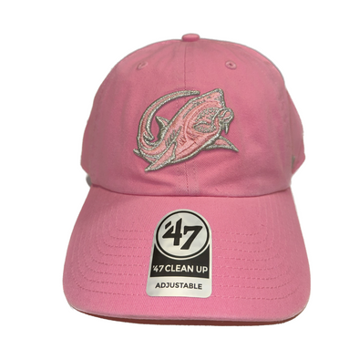 Clearwater Threshers 47 Brand Pink Clutch Cleanup Cap
