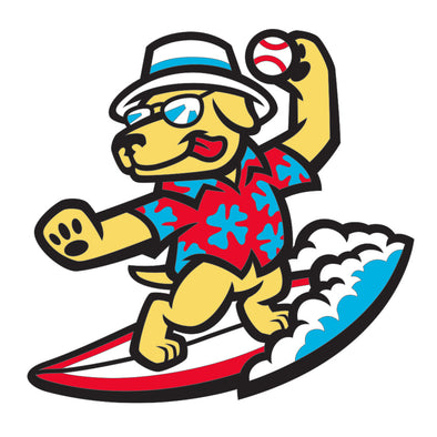 Clearwater BeachDogs Logo PVC Magnet