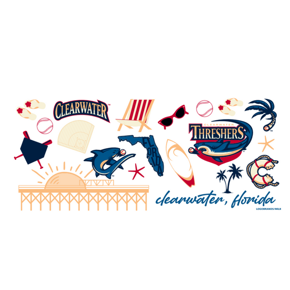 Clearwater Threshers Logo Brands Threshers Hometown Mug