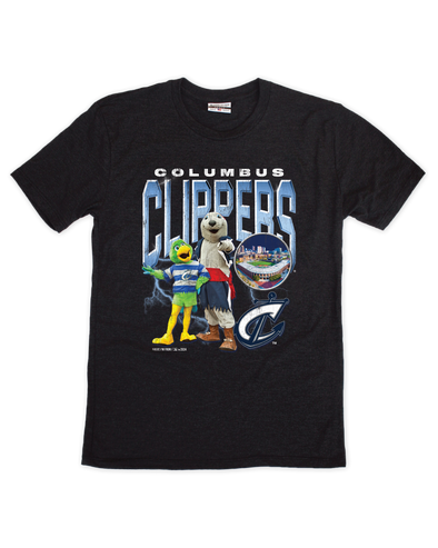 Columbus Clippers Where I'm From Mascot Photo Tee