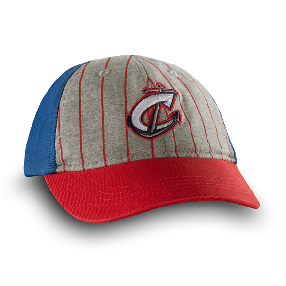 Columbus Clippers Outdoor Cap Toddler Pinstripe hat