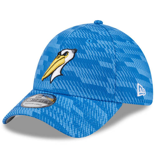 Myrtle Beach Pelicans New Era 2025 Clubhouse Alternate 39Thirty Stretch Fit Cap