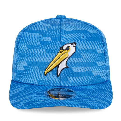 Myrtle Beach Pelicans New Era 2025 Clubhouse Alternate 9Seventy Stretch Snap Cap