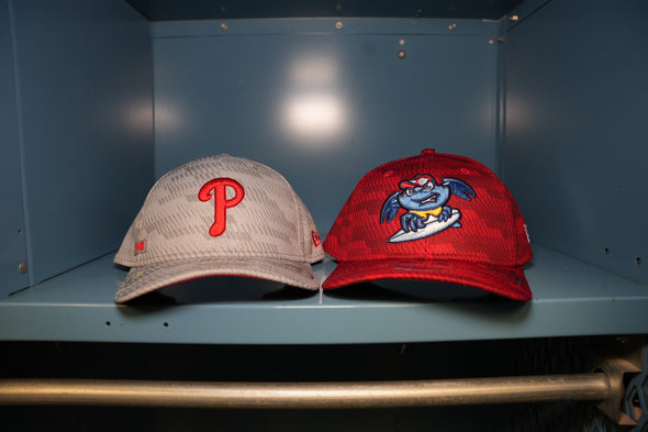 Jersey Shore BlueClaws Phillies Clubhouse 39THIRTY Stretch Fit Cap