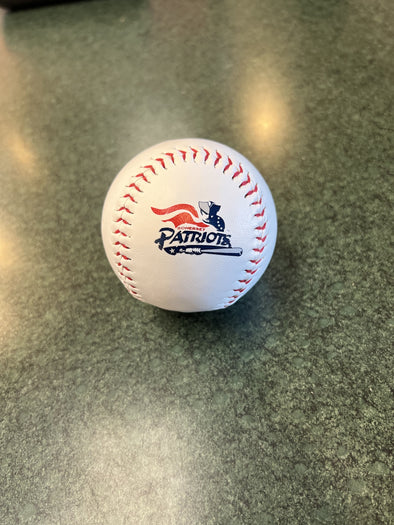 Somerset Patriots Co-Branded Logo Baseball