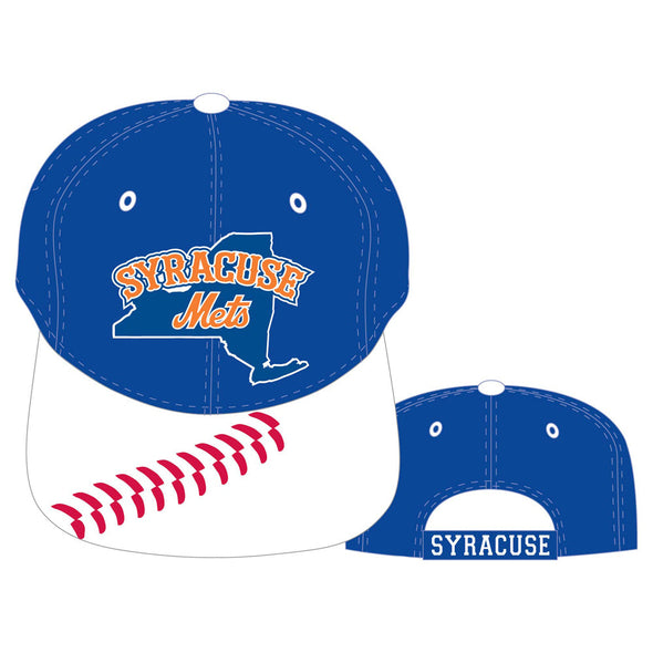 Syracuse Mets BR Cobra Youth Cap