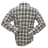 Grey Plaid Under Exposure Long Sleeve Shirt Primary