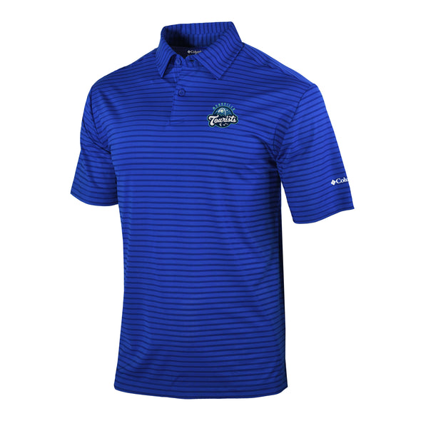 The Asheville Tourists Columbia Omni-wick Smooth Roll Polo