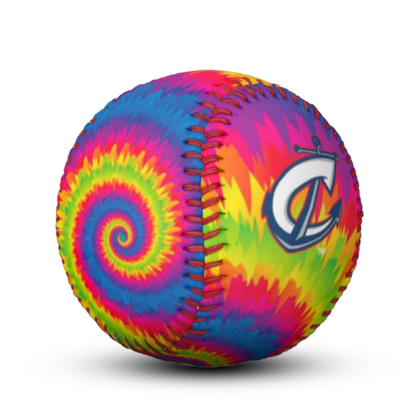 Columbus Clippers B More Sports Tie-dye Baseball