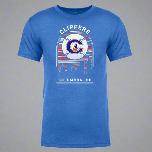 Columbus Clippers 108 Stitches Skyline Tee