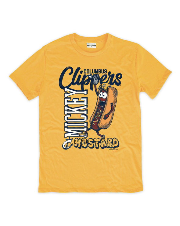 Columbus Clippers Where I'm From Mickey Mustard Tee