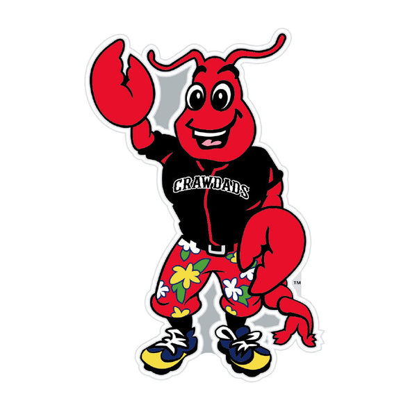 Hickory Crawdads Wincraft Mascot Pin