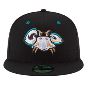 Chesapeake Baysox Cangrejos New Era Copa BLACK 59Fifty Fitted Cap