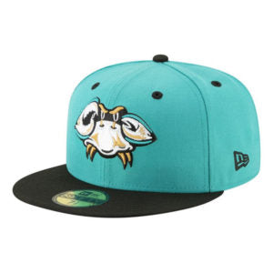 Chesapeake Baysox Cangrejos Fantasmas New Era Copa TEAL 59Fifty Fitted Cap