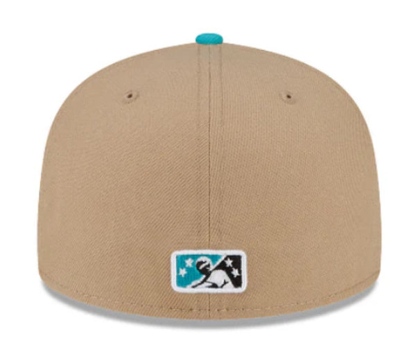 Chesapeake Baysox Cangrejos New Era Copa TAN 59Fifty Fitted Cap