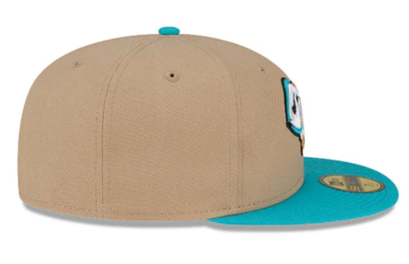 Chesapeake Baysox Cangrejos New Era Copa TAN 59Fifty Fitted Cap