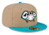 Chesapeake Baysox Cangrejos Fantasmas New Era Copa TAN 59Fifty Fitted Cap