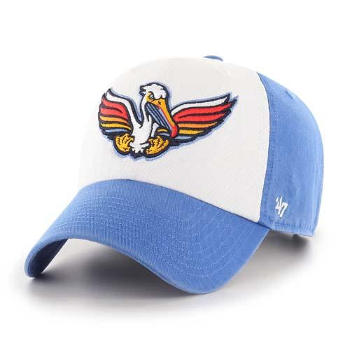 Myrtle Beach Pelicans 47 Brand COPA Pelicanos de Myrtle Beach Adjustable Clean Up Cap