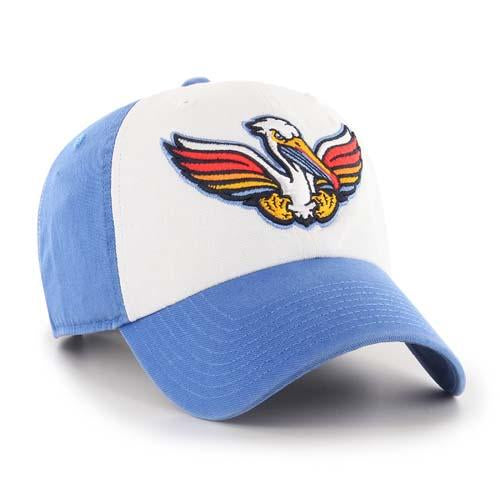 Myrtle Beach Pelicans 47 Brand COPA Pelicanos de Myrtle Beach Adjustable Clean Up