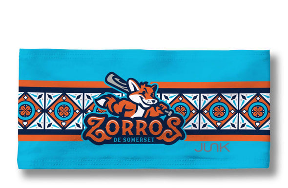 Somerset Patriots Copa de la Diversion Zorros de Somerset Performance Headband