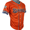 Somerset Patriots Official Adult Replica On-field Zorros de Somerset Copa de la Diversion Jersey