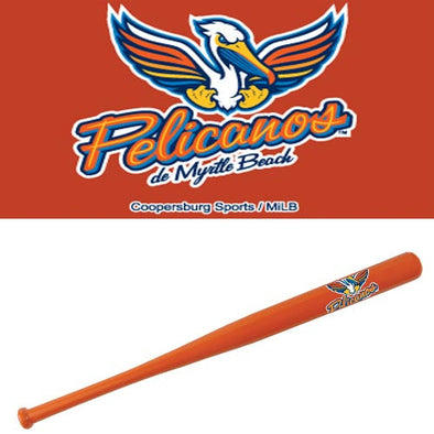 Myrtle Beach Pelicans Coopersburg Sports 18 Inch Copa la Diversion Mini Bat