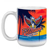 MYRTLE BEACH PELICANS RICO INDUSTRIES COPA FULLY SUBLIMATED 11OZ COFFEE MUG