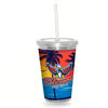 Myrtle Beach Pelicans Rico Industries Copa Fully Sublimated 16oz Acrylic Tumbler with Straw