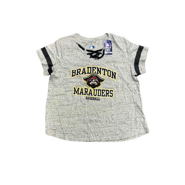 Bradenton Marauders Plus Womens Shirt- Grey