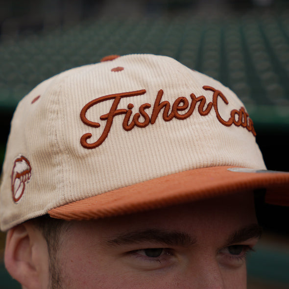Fall Theme Corduroy Adjustable Hat