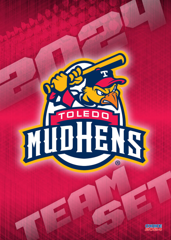 Toledo Mud Hens 2024 Baseball Card Team Set