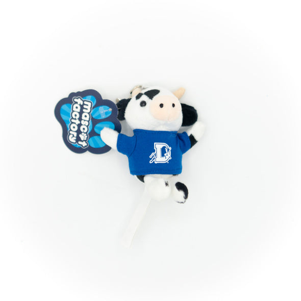 Durham Bulls Mascot Factory Plush Keychain