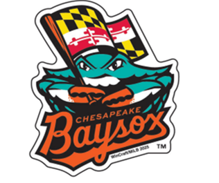 Chesapeake Baysox Die Cut Crab Pennant