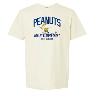 Amarillo Sod Poodles White Peanuts Athletic Department Tee