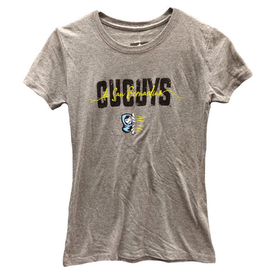 Ladies Cucuys script t-shirt