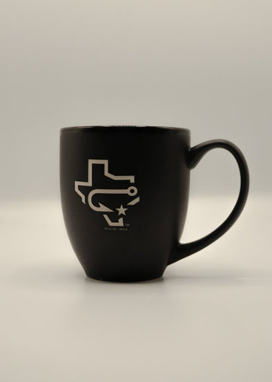 Fauxback Black Bistro Coffee Mug