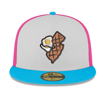 Jersey Diners State & Eggs New Era 59FIFTY Authentic Back Fitted Cap