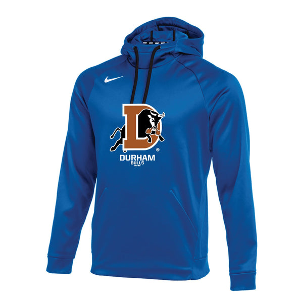 Durham Bulls Nike Royal Therma Hood