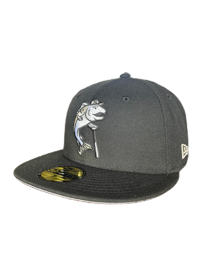 Tacoma Rainiers New Era 59Fifty Black Slammin' Sam Cap