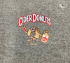 Adult Cider Donuts Sueded Print Q-Zip
