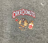 Adult Cider Donuts Sueded Print Q-Zip [SALE]