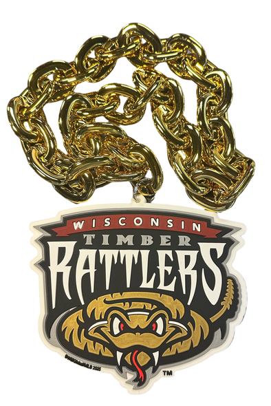 Timber Rattlers Gold Fan Chain