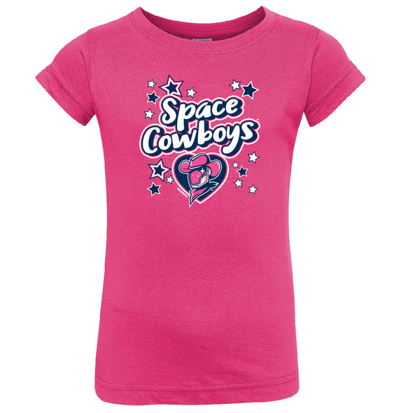 Sugar Land Space Cowboys Bimm Ridder Toddler Girl T Daffy - Final Sale