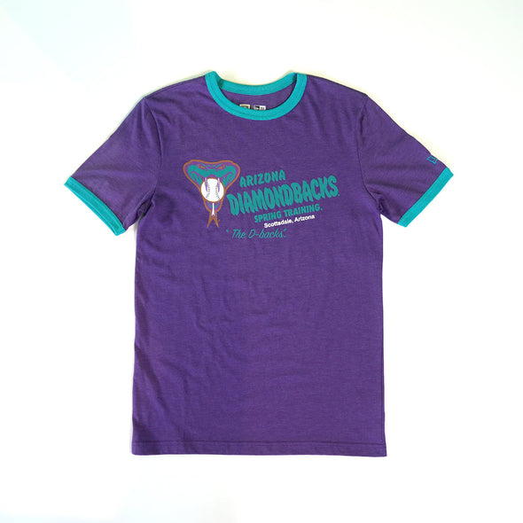 Diamondbacks 2024 Spring Training Purple Turquoise Tee