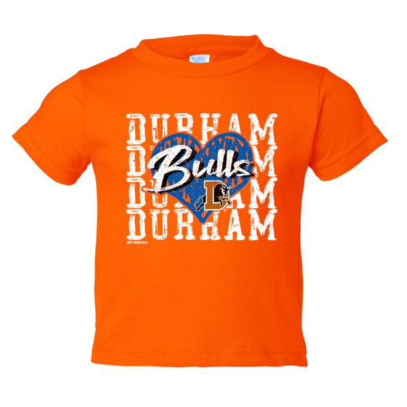 Durham Bulls Infant Girls Cement Tee